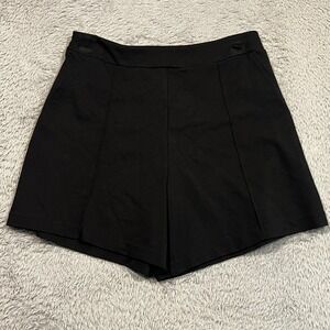 Lysse Pull On Shorts Black Lightweight‎ High Rise Stretch Casual Women's Small